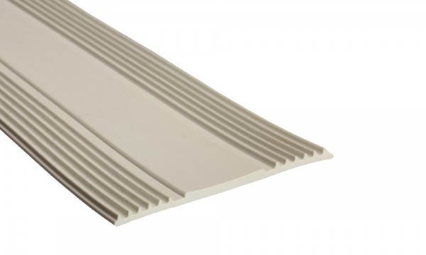 Steun - rubber, lichtgrijs, 60 mm breed
