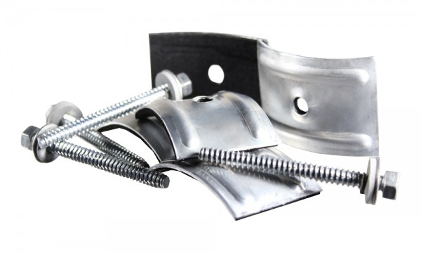 50 stk rvs schroeven 6,3x64 voor metaal + kalotten van aluminium Sinus 130/30