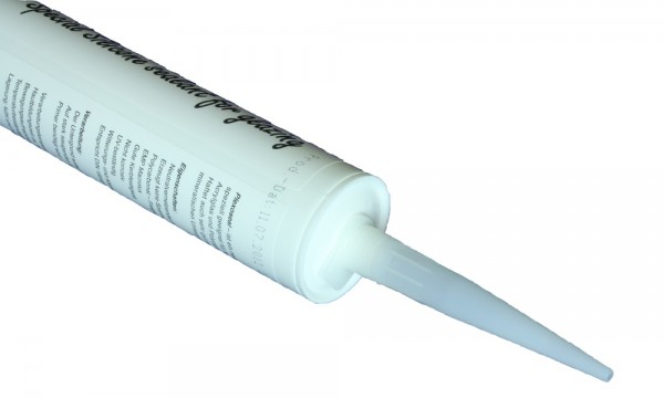 Speciale silicone, geschikt voor kunststof, kleurloos, 310 ml patroon