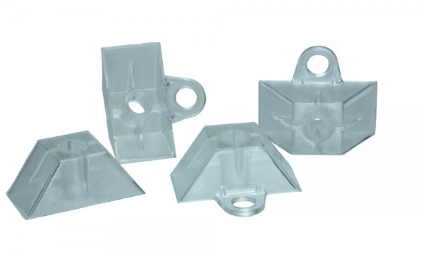 Afstandhouder kunststof voor trapezprofiel 76/18 en 70/18