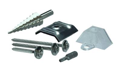 Montagemateriaal voor 76/18 + 70/18 trapeziumplaten