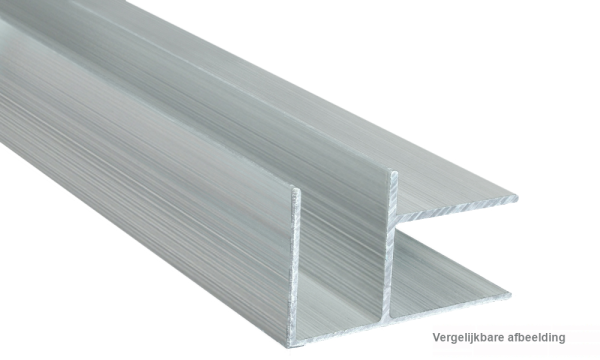 Hoekprofiel voor 16 mm geperst blank, aluminium