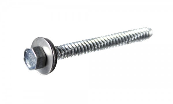 6,3 x 64 roestvrijstalen schroef voor metalen onderconstructie type 3