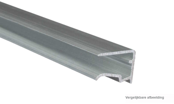 10 mm geperst blank aluminium afsluitprofiel Universal