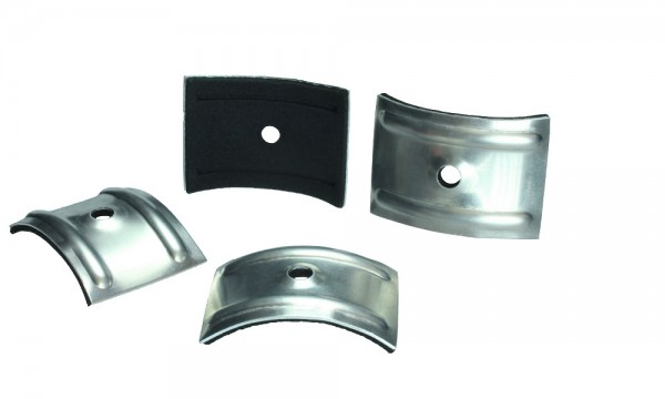 Kalot van aluminium voor profiel Sinus 130/30