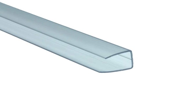 Afsluitprofiel van polycarbonaat, transparant 6 mm
