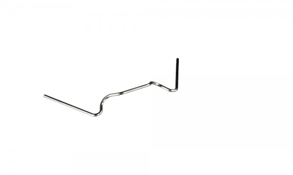 Tuinkasklemmen, 50 stuks per zak, roestvrij staal VA, 1,6 mm dik, 95 mm x 30 mm