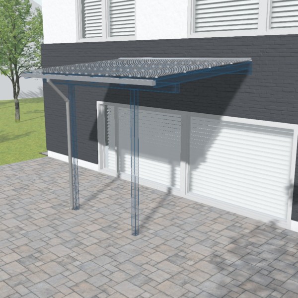 Terrasdak zonder onderconstructie ID 4v6vn